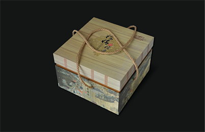 手提式中国古典风味佳节礼品包装盒