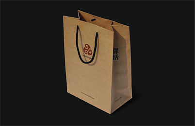Ecofriendly Kraft paper bags for tableware