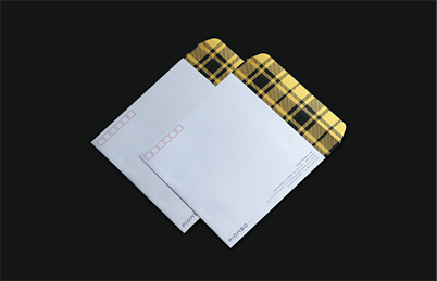 Fancy CMYK color printing envelope made in China
